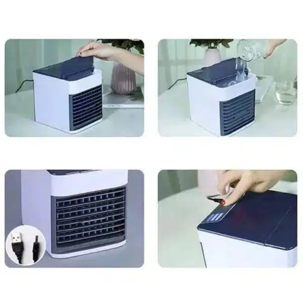 4x Ultra Mini Air Cooler Fast Cooling - Image 2